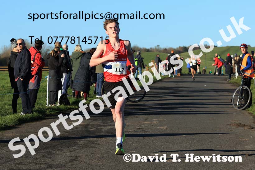 Boys and Girls under-15s 2023 Heaton Memorial 10k Road Race, Newcastle Town Moor, Newcastle.  Photo: David T. Hewitson/Sports for All Pics